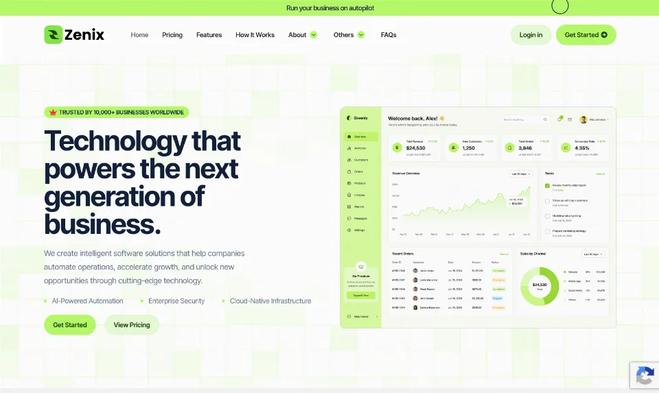 Client website preview website redesign